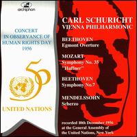 Concert in Observance of Human Rights Day, 1956 von Various Artists