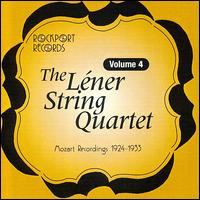 Mozart Recordings, 1924 - 1933 von Léner String Quartet