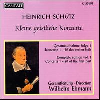 Heinrich Schütz: Kleine geistliche Konzerte von Various Artists