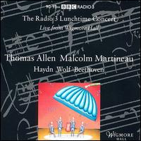 Radio 3 Lunchtime Concert: Thomas Allen & Malcolm Martineau von Various Artists