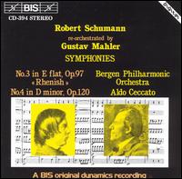 Schumann symphonies nos. 3&4, re-orchestrated by Mahler von Bergen Philharmonic Orchestra