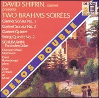 David Shifrin Presents Two Brahms Soirées von David Schifrin