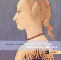 English and Italian Renaissance Madrigals von Hilliard Ensemble