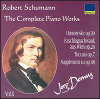 Schumann: Complete Piano Works, Vol. 10 von Jörg Demus