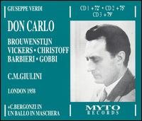 Verdi: Don Carlo von Carlo Maria Giulini