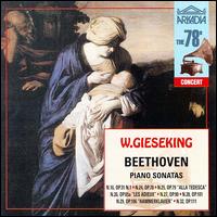 Beethoven: Piano Sonatas von Walter Gieseking
