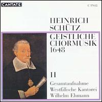 Schütz: Geistliche Chormusik von Various Artists