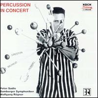 Percussion in Concert von Peter Sadlo