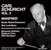 Schumann: Manfred von Carl Schuricht