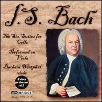 Bach: Cello Suites von Barbara Westphal