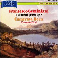 Geminiani: 6 Concerti grossi, Op. 3 von Camerata Bern