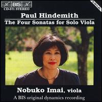 Hindemith: Sonatas for Solo Viola von Nobuko Imai
