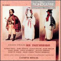 Der Zigeunerbaron (The Gypsy Baron) [Phonographe] von Johann Strauss II