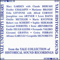 Yale University Library historical recordings, Vol.1 von Various Artists