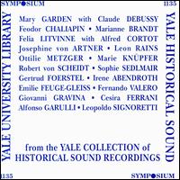 Yale University Library historical recordings, Vol.1 von Various Artists
