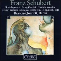 Schubert: String Quartet No.15 in G major von Brandis Quartet