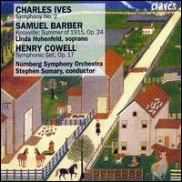 Charles Ives: Symphony No. 2; Samuel Barber: Knoxville: Summer of 1915, Op. 24; Henry Cowell: Symphonic Set, Op. 17 von Stephen Somary