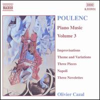Poulenc: Piano Music, Vol. 3 von Olivier Cazal