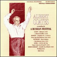 Albert Coates Conducts a Russian Festival von Various Artists