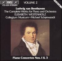 Beethoven: Piano Concertos Nos. 1 & 3 von Elisabeth Westenholz