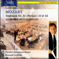 Mozart: Symphonies Nos. 31, 33, 34 von Howard Griffiths