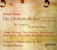 Strauss: Complete Orchestral Songs von Friedrich Haider