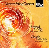 Grieg & Debussy: String Quartets von Vertavo String Quartet