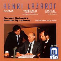Music of Henri Lazarof von Gerard Schwarz