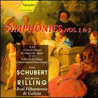 Schubert: Symphonies 1 & 2 von Helmuth Rilling