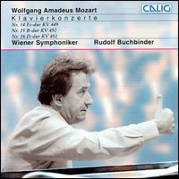 Mozart: Piano Concertos 14-16 von Rudolf Buchbinder