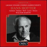 Grosse Sänger unseres Jahrhunderts: Hans Hotter von Hans Hotter