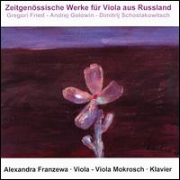 Contemporary Works for Viola from Russia von Various Artists