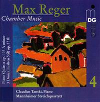 Reger: Chamber Music, Vol. 4 von Various Artists