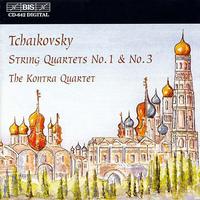 Tchaikovsky: String Quartets 1 & 3 von Kontra Quartet