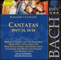 Bach: Cantatas, BWV 14, 16-18 von Helmuth Rilling