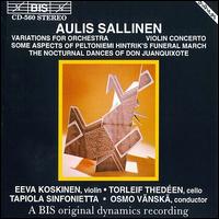 Aulis Sallinen: Variations for Orchestra; Violin Concerto von Tapiola Sinfonietta