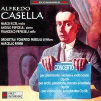 Casella: Piano and Cello Concertos von Various Artists