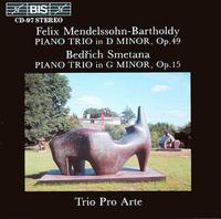 Mendelssohn & Smetana Piano Trios von Pro Arte Trio