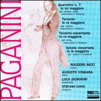 Nicolò Paganini: Quartetto No. 7; Terzetto in re maggiore; Terzetto concertante in re mabbiore von Ruggiero Ricci