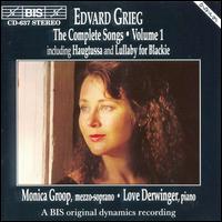 Grieg: The Complete Songs, Vol. 1 von Monica Groop