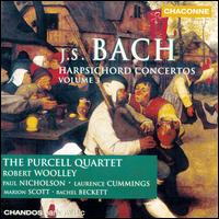 Bach: Harpsichord Concertos Vol. 3 von Purcell Quartet