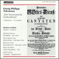 Telemann: Cantatas von Barbara Schlick