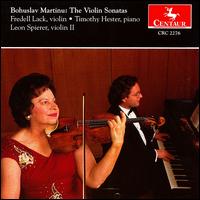 Martinu: Violin Sonatas von Various Artists