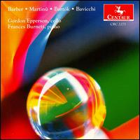 Barber; Martinu; Bartok; Bavicchi von Various Artists