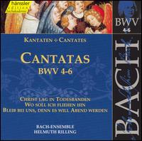 Bach: Cantatas, BWV 4-6 von Helmuth Rilling