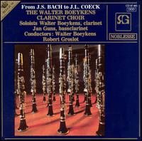 From J.S. Bach to J.L. Coeck von The Walter Boeykens Clarinet Choir