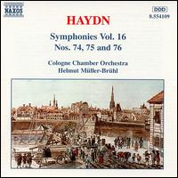 Haydn: Symphonies Nos. 74, 75 & 76 von Various Artists