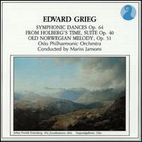 Grieg: Symphonic Dances; From Holberg's Time Suite; Old Norwegian Melody von Mariss Jansons