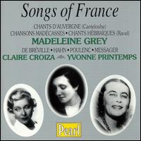 Songs of France von Various Artists