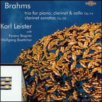 Brahms: Clarinet Sonatas and Trio von Karl Leister